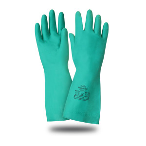 Перчатки МЕТЕОР-SP Safeprotect® (нитрил, хлопк.слой, толщ.0,38 мм, дл.320мм)